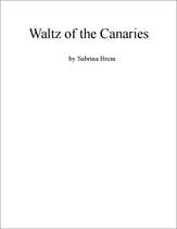 Waltz of the Canaries piano sheet music cover